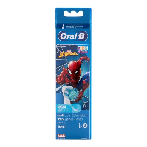 Oral B bērnu suku galviņas Spiderman (4,0 gab.) Sievietēm