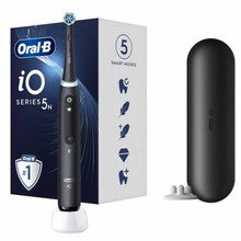 Oral B IO Series 5 matinis juodas dantų šepetėlis