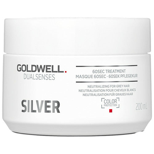 Goldwell Silver 60sec Treatment Mask 200ml Sievietēm