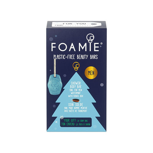 Foamie Vonios rinkinys vyrams - Vonios priežiūros dovanų rinkinys Vyrams