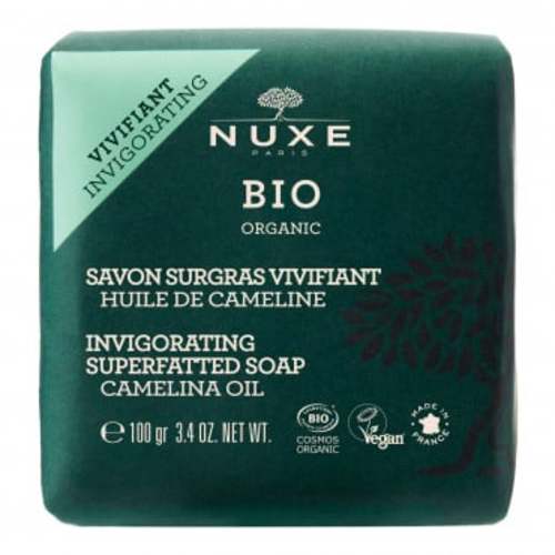 Nuxe bioekoloģiskās atsvaidzinošas īpaši taukainas ziepes Camelina eļļa (100,0g) sievietēm