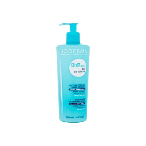 Bioderma ABCDerm Non Rinse Cleansing Milk – attīrošs pieniņš (500ml) sievietēm