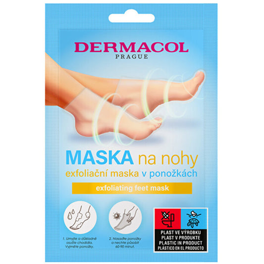 Dermacol šveičiamoji pėdų kaukė