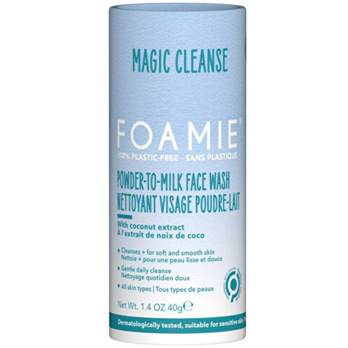 Foamie Magic Cleanse sejas tīrīšanas līdzeklis no pulvera līdz pienam (40,0 g) sievietēm