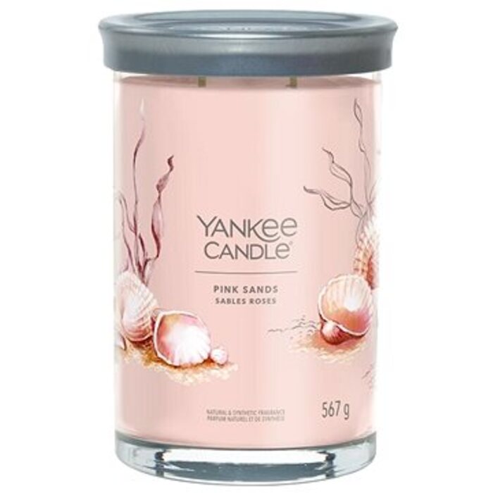 Yankee Cirle Pink Sirs Signature Tumbler Candle (rozā smiltis) (340.0g) Unisex