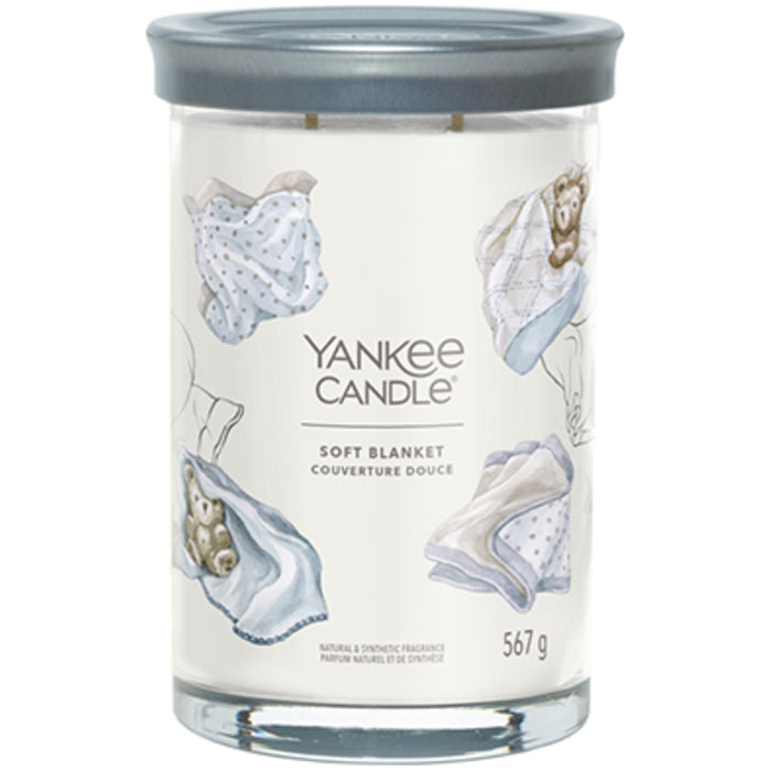 Yankee Cirle Minkšta antklodė Signature Tumbler žvakė