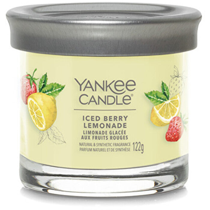 Yankee Cirle Iced Berry Lemonade firminė žvakė stiklinėje
