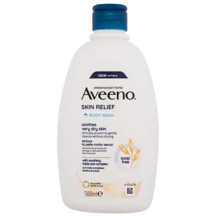 Aveeno Skin Relief kūno Wash (labai sausai odai) (500ml) Moterims