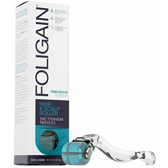 Foligain Plaukai & Scalp Roller 0,25 mm Moterims