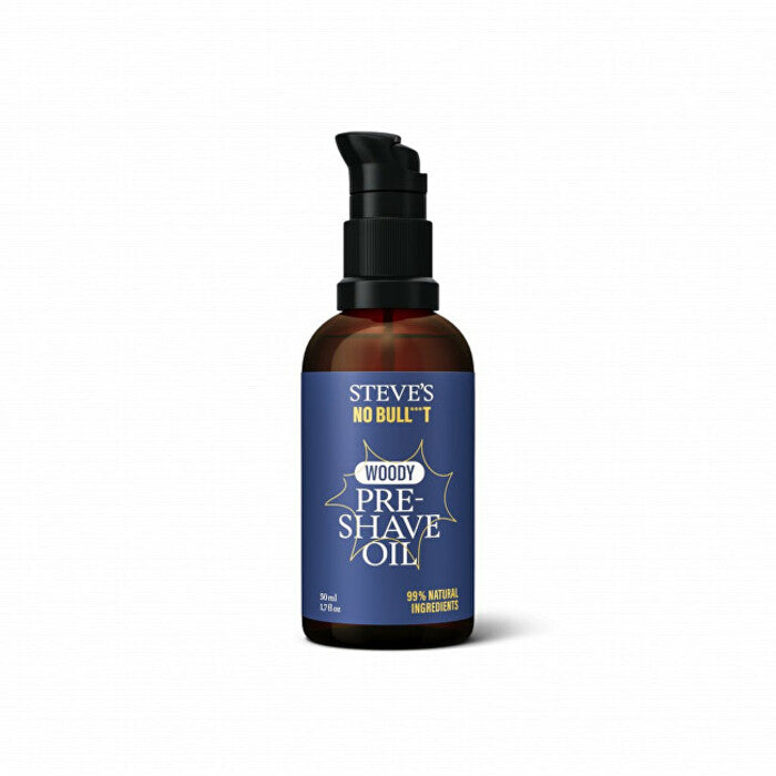 Steves No Bull***T Cedarwood eļļa pirms skūšanās 50 ml vīriešiem