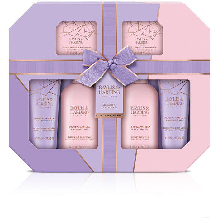 Baylis un Harding Signature Collection Luxury Pamper Gift (jojoba un vaniļa) – ķermeņa kopšanas dāvanu komplekts sievietēm