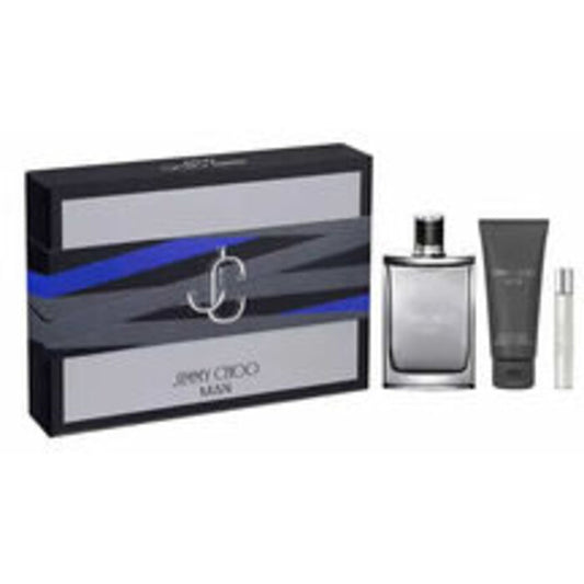 Jimmy Choo Jimmy Choo Man dovanų rinkinys EDT 100 ml, dušo gelis 100 ml ir mini EDT 7.5 ml