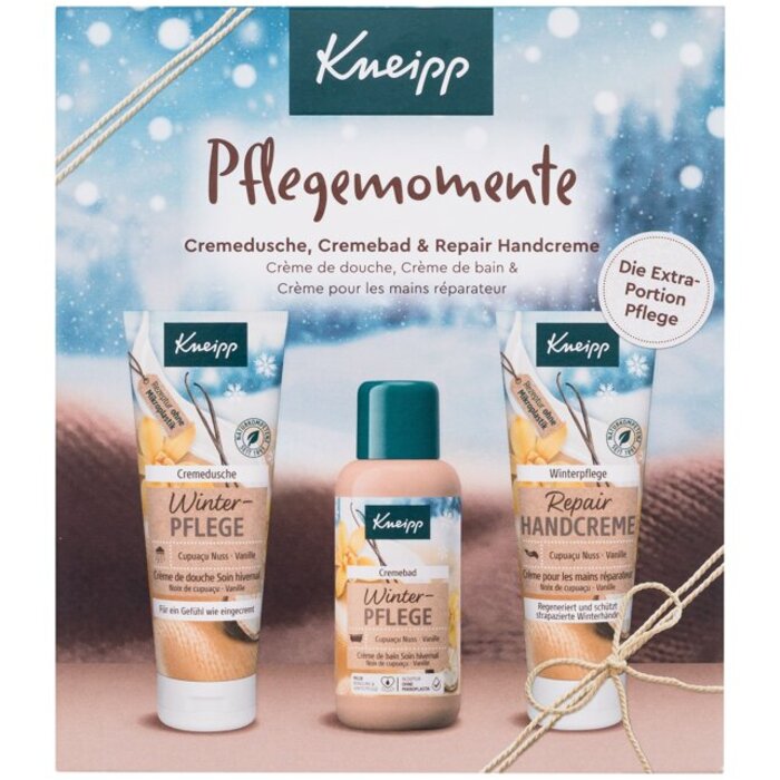 Kneipp Winter Feeling Capuacu riekstu un vaniļas komplekts (100ml) sievietēm