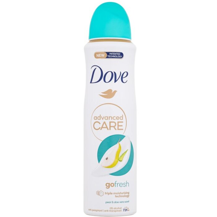 „Dove Advanced Care Go Fresh“ kriaušių ir alavijo 72 val. antiperspirantas