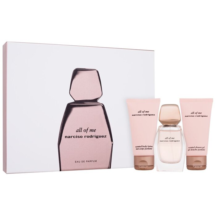 Narciso Rodriguez All Of Me dovanų rinkinys EDP 50 ml, kūno losjonas 50 ml ir dušo želė 50 ml Moterims
