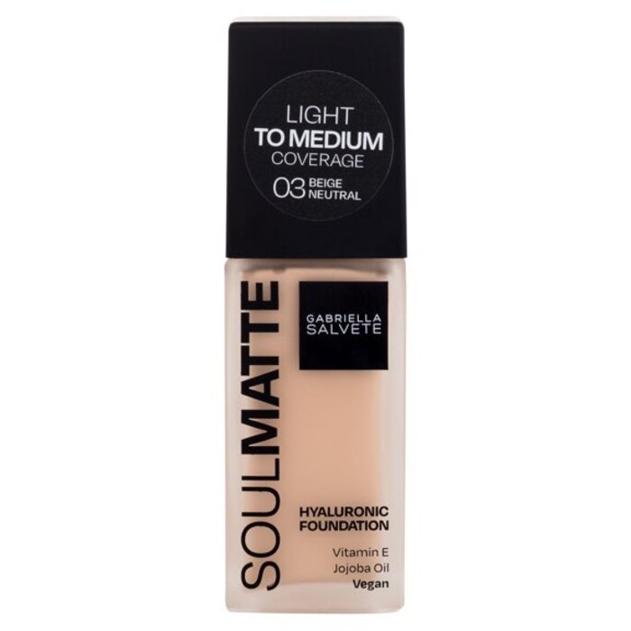 Gabriella Salvete Soulmatte hialurono pagrindas 30 ml (04N Sir Neutral) Moterims