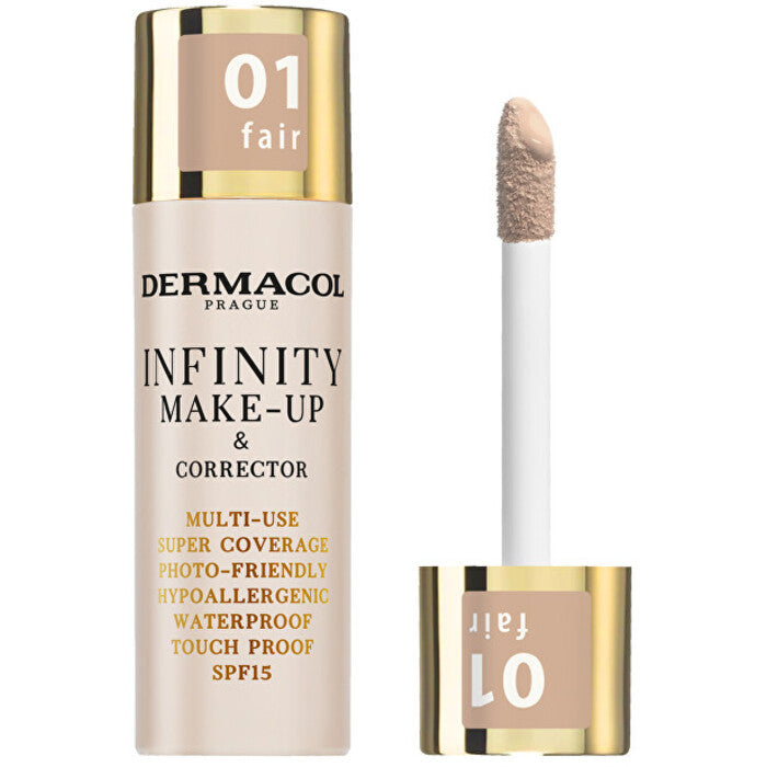 Dermacol Infinity Multi-Use Super Coverage Waterproof Touch 20 g 02 Bēšs Sievietēm