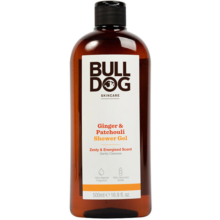 Bulldog ingvera un pačūlijas dušas želeja (500 ml) vīriešiem