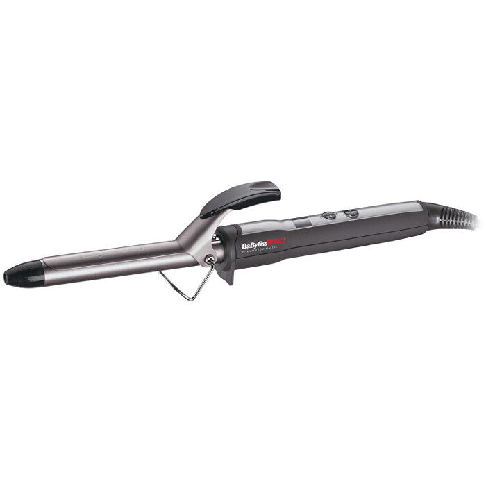 BaByliss PRO skaitmeninis spyruoklinis garbanojimo žnyplės BAB2272TTE - Profesionalios skaitmeninės titano turmalino garbanojimo žnyplės 19 mm