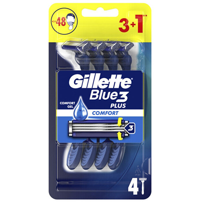 Gillette Blue3 Plus Comfort 3+1 vnt