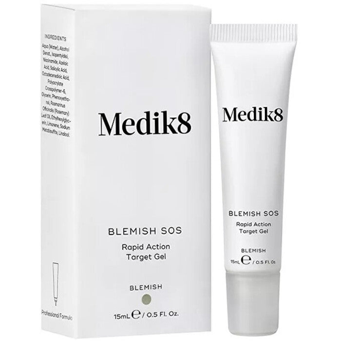Medik8 Blemish SOS Rapid Action Target Gel – Gelis probleminei odai 15ml