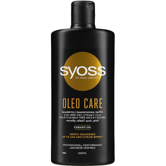Syoss Oleo Care šampūns (500ml) sievietēm
