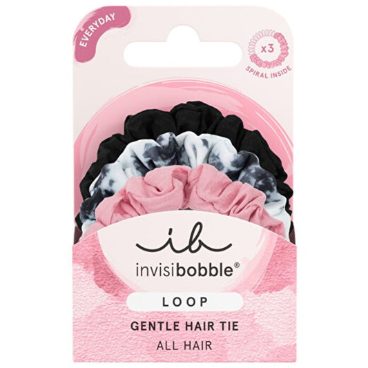 Invisibobble Loop Be Gentle - Plaukų segtukas (3 vnt.)