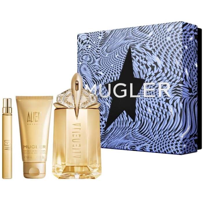 Thierry Mugler Alien Goddess dāvanu komplekts EDP 60 ml, miniatūrais EDP 10 ml un ķermeņa losjons 50 ml sievietēm