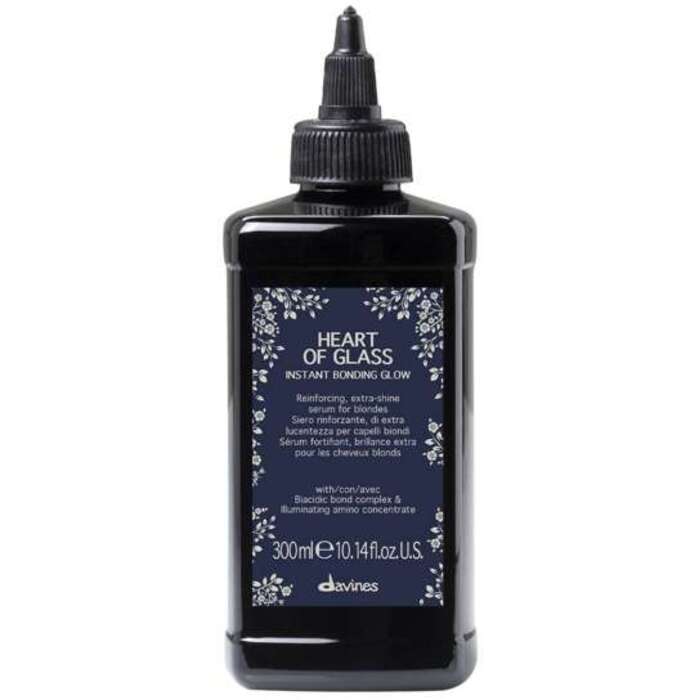 Davines Heart Of Glass Instant Bonding Glow – suteikiantis papildomo blizgesio serumas