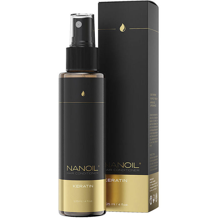 Nanoil Plaukų kondicionierius Keratin - Plaukų kondicionierius su keratinu 125ml Moterims