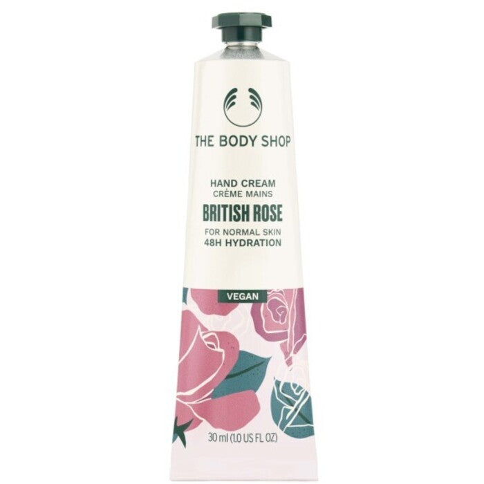 The Body Shop British Rose Hir Cream – mitrinošs roku krēms (100 ml) sievietēm