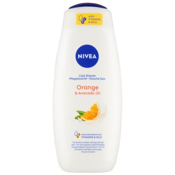 Nivea apelsīnu un avokado eļļas kopšanas dušas želeja – dušas želeja (500 ml) sievietēm