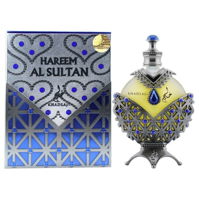 Khadlaj Hareem Sultan Blue koncentrēta smaržu eļļa bez spirta (35 ml) unisex