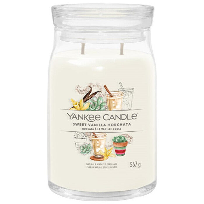 Yankee Cirle Sweet Vanilla Horchata firminė žvakė