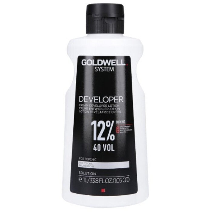 Goldwell Cream Developer Lotion 12% 40 VOL – krēmu aktivizējoša emulsija 1000ml Sievietēm