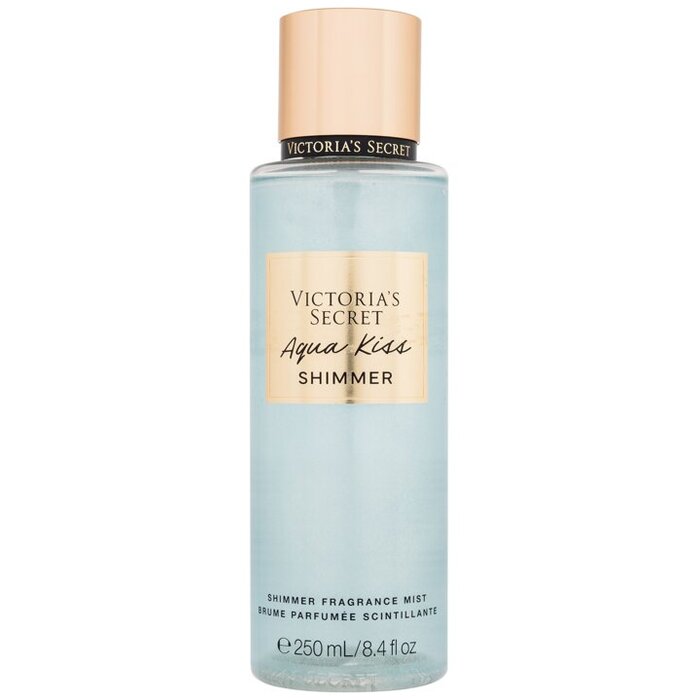 Victoria's Secret Aqua Kiss Shimmer ķermeņa aerosols (250 ml) sievietēm