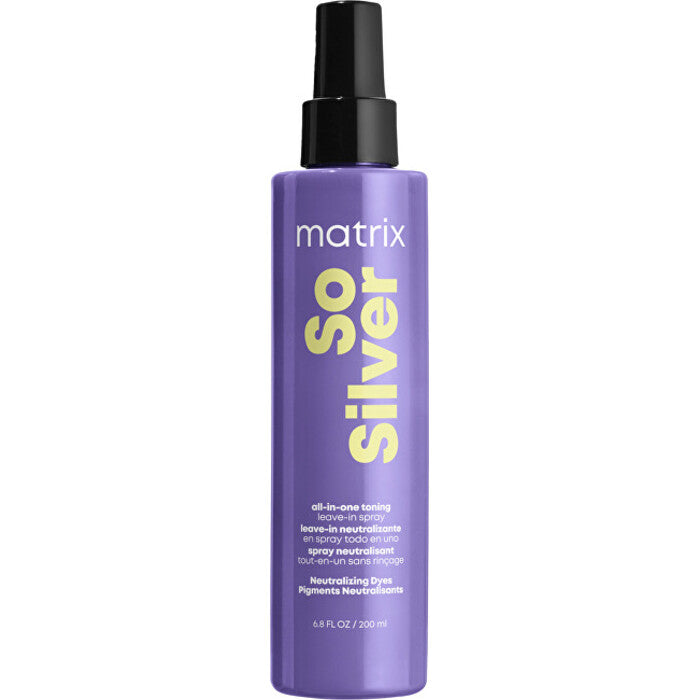 Matrix So Silver viskas viename tonizuojantis nenuplaunamas purškalas