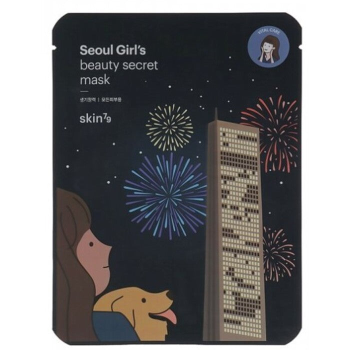 skin79 Seoul Girl`s Beauty Secret Mask Vitality Mask (20.0g) Sievietēm