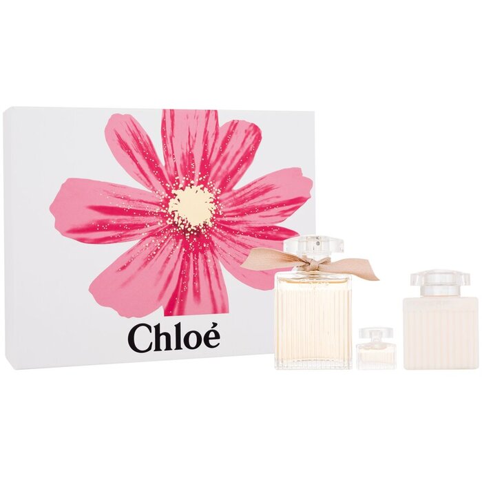 Chloé Chloe dāvanu komplekts EDP 100 ml, ķermeņa losjons 100 ml un miniatūrais EDP 5 ml sievietēm