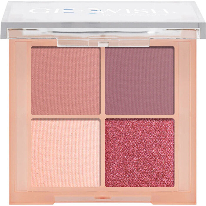 Huda Beauty GloWish Micro Mini acu ēnas 4,05 g (Māla palete) sievietēm