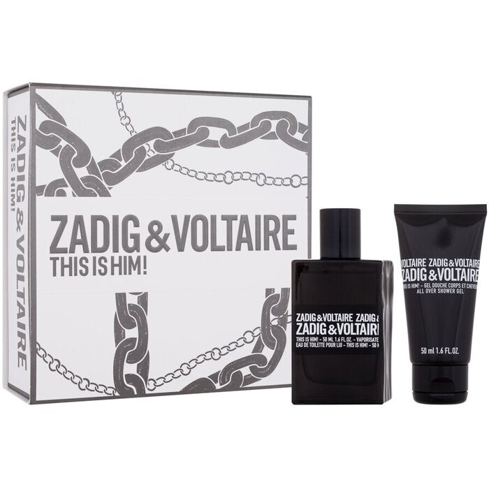Zadig ir Voltaire This is Him! dovanų rinkinys EDT 50 ml ir dušo želė 50 ml Vyrams