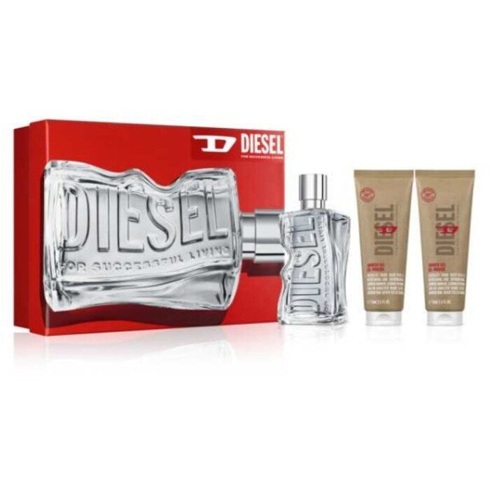 Diesel D by Diesel dāvanu komplekts EDT 100 ml un dušas želeja 2 x 75 ml Unisex