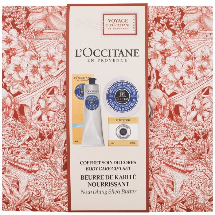 L´occitane Taukmedžio sviesto kūno priežiūros dovanų rinkinys – dovanų rinkinys (200ml) Moterims
