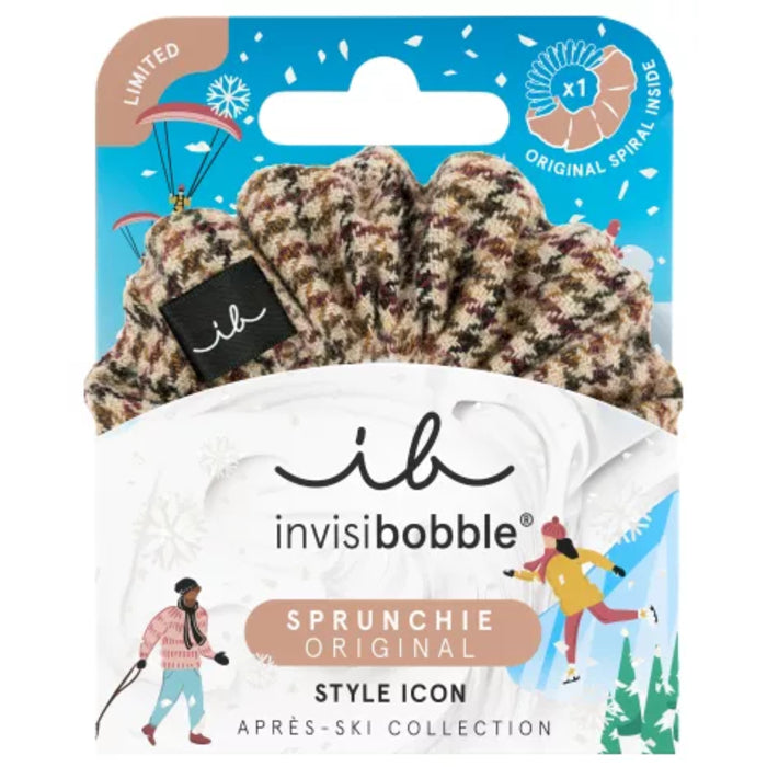 Invisibobble Scrunchie Apres Ski Jacquard – Hair Scrunchie. Sievietēm