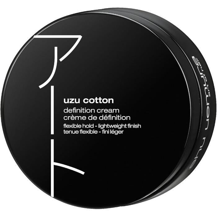 Shu-Uemura Uzu Cotton Definition Cream – veidojošs krēms viļņainiem un cirtainiem matiem (75 ml) sievietēm
