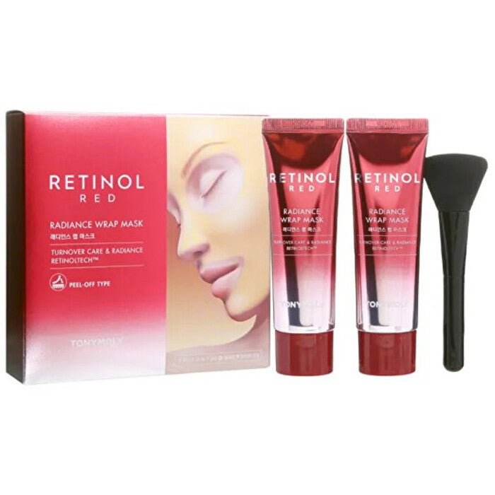 Tony Moly Red Retinol Radiance Wrap maskas komplekts – dāvanu komplekts sievietēm