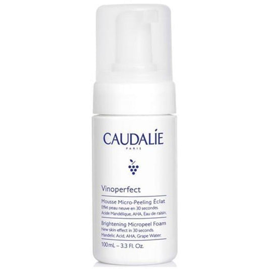 Caudalie Vinoperfect Brightening Micropeel Foam – šviesinančios valomosios putos