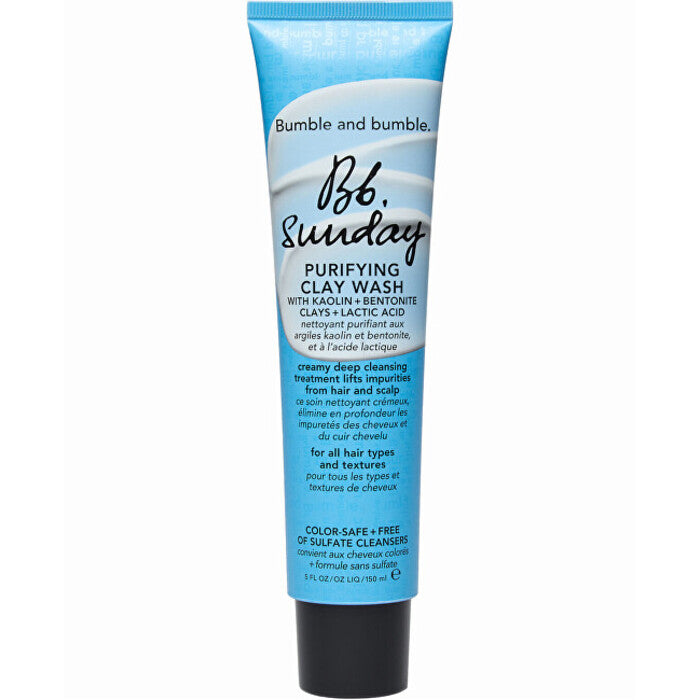 Bumble ir bumble Sunday Purifying Clay Wash – 2 viename valomasis šampūnas ir kaukė (150ml) Moterims