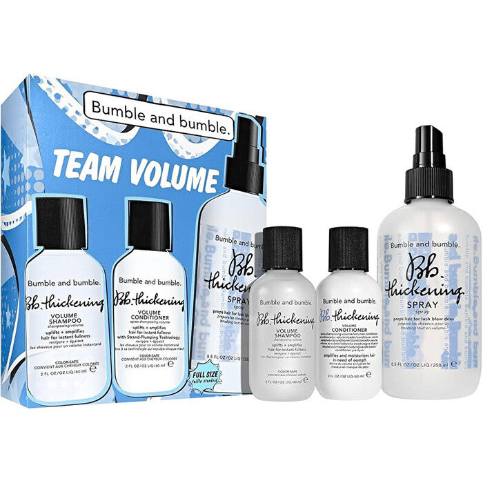 Bumble ir bumble Atostogų rinkinys „Team Volume“ – plaukų priežiūros dovanų rinkinys Moterims