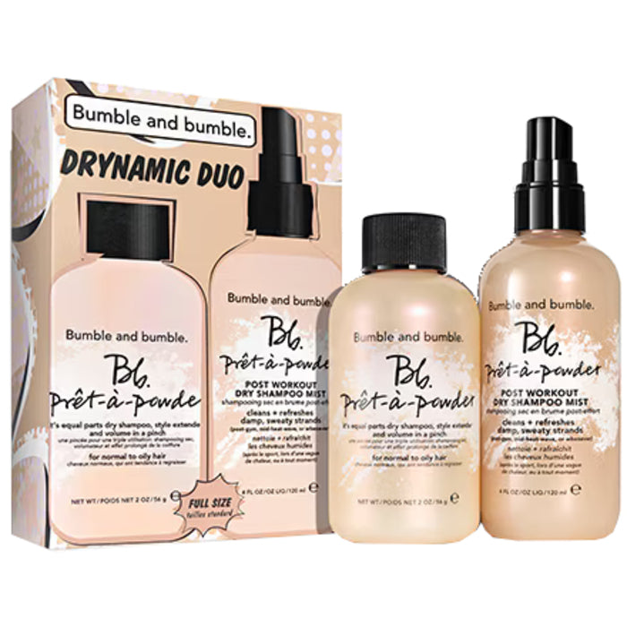 Bumble ir bumble Drynamic Duo rinkinys – plaukų priežiūros dovanų rinkinys Moterims